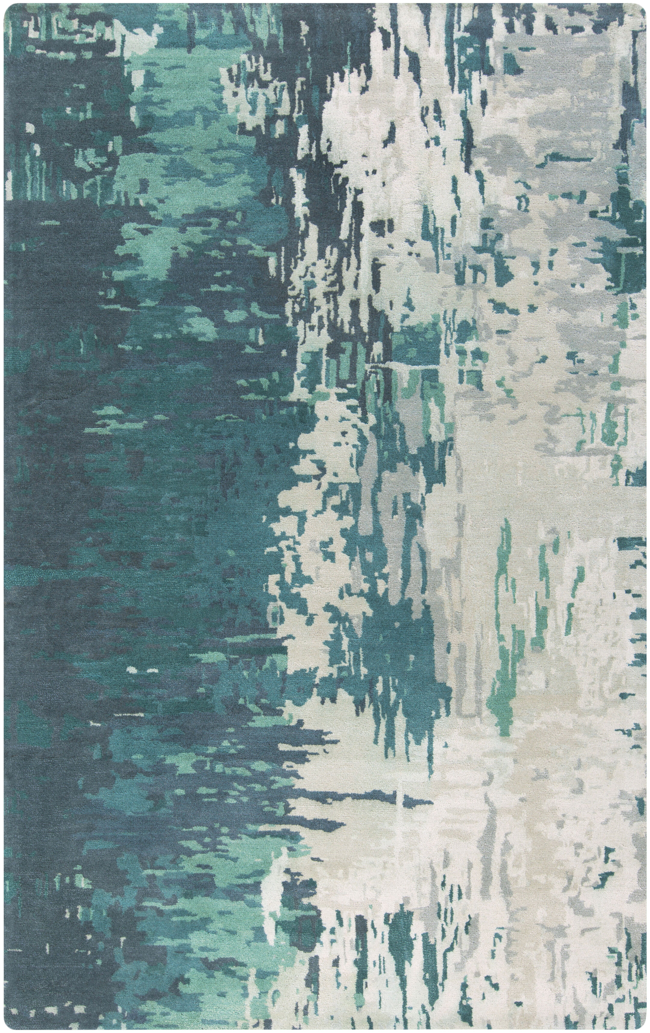 Utica 156 X 108 inch Blue Rug, Rectangle