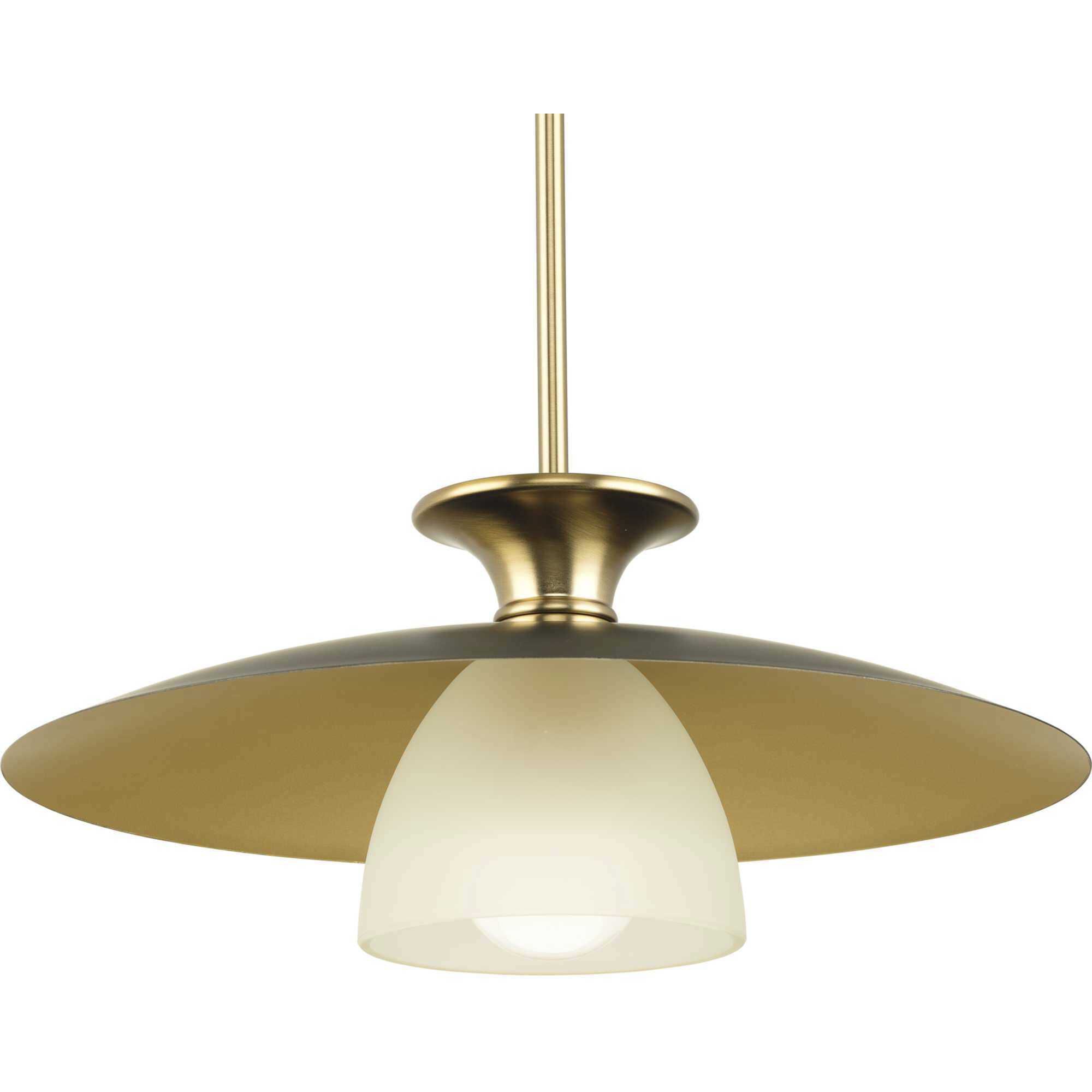 Trimble 1 Light 18 inch Brushed Bronze Pendant Ceiling Light, Design Series