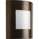 Anson 1 Light 10 inch Architectural Bronze Outdoor Wall Lantern