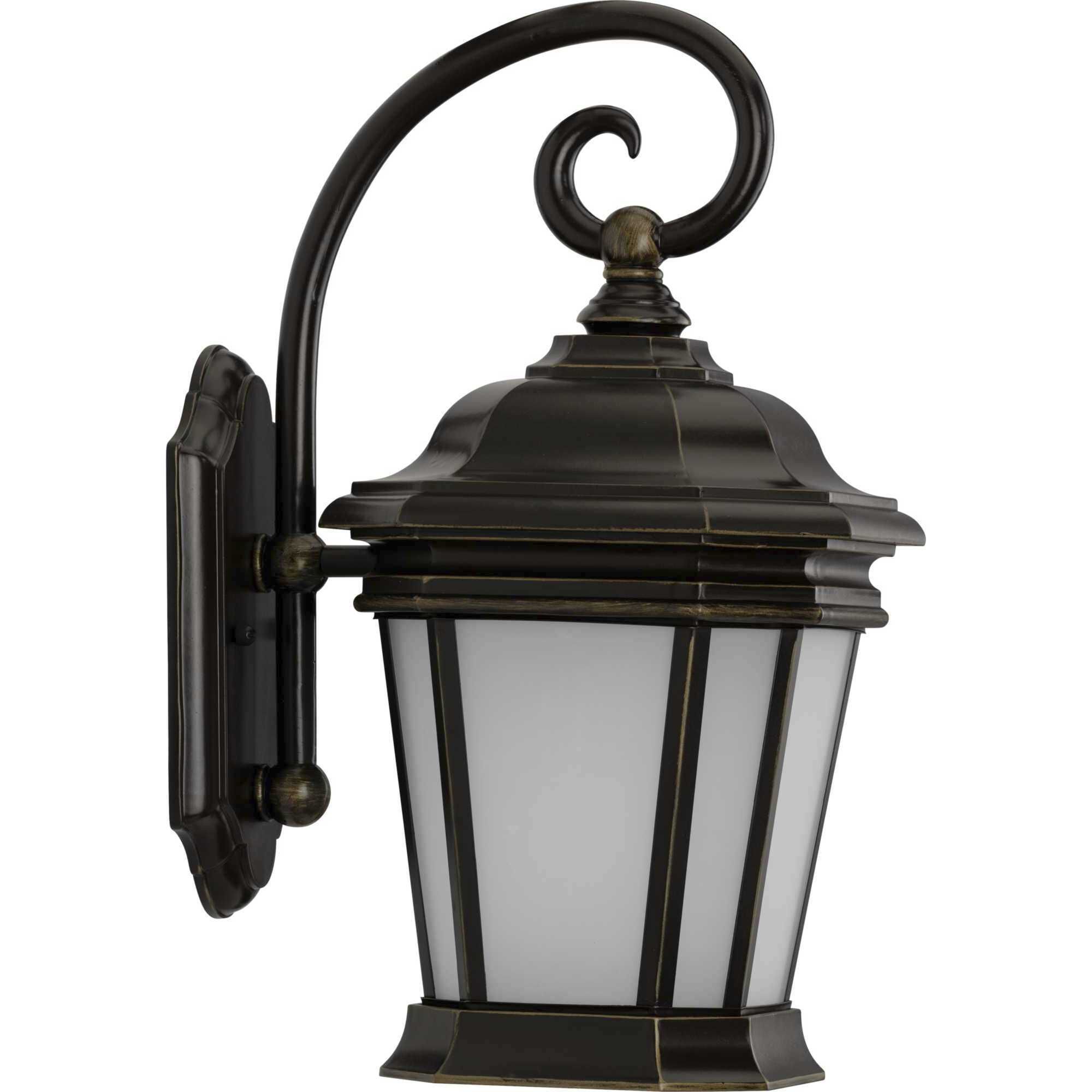 Crawford 1 Light 17 inch Oil Rubbed Bronze Outdoor Wall Lantern, Medium