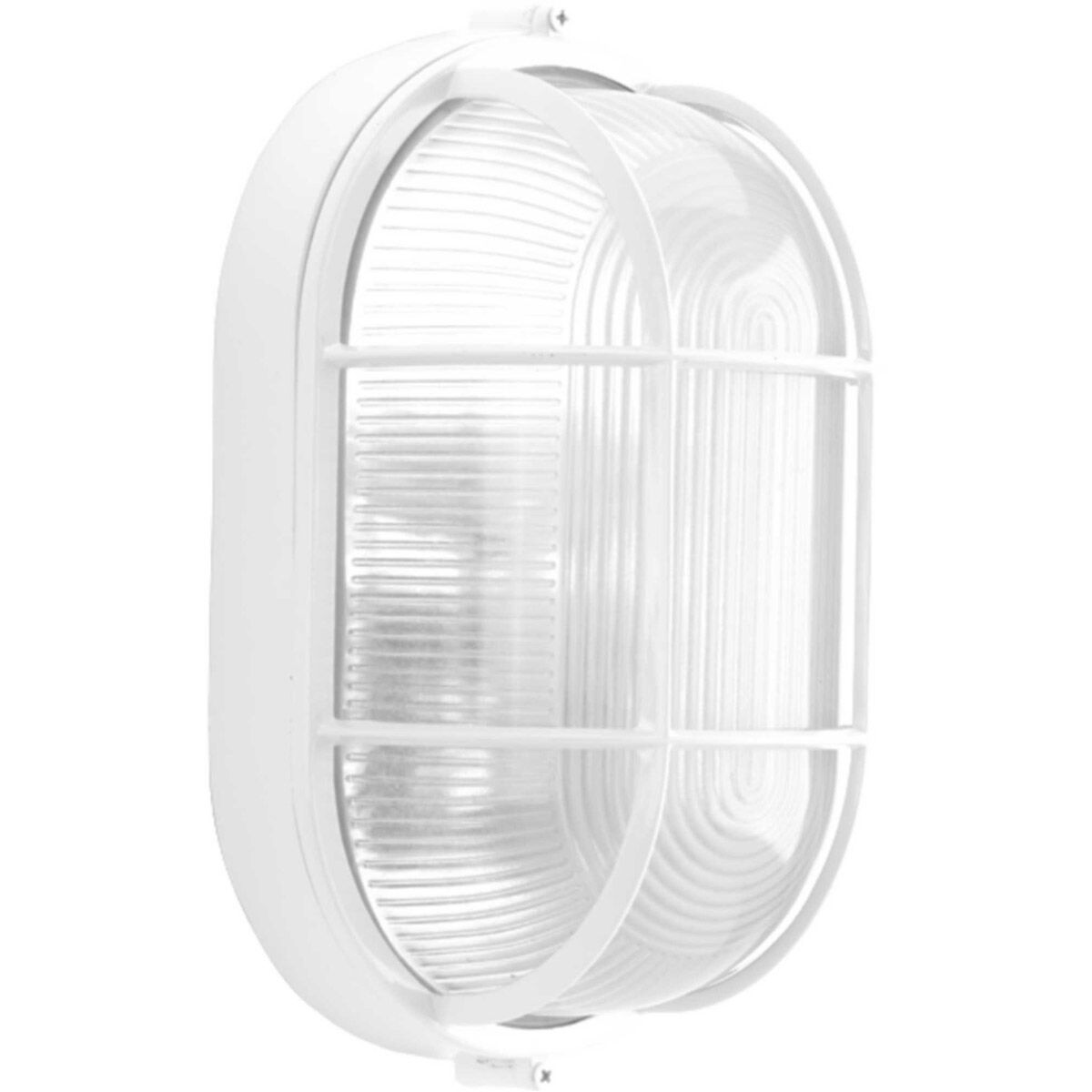 Bulkheads 1 Light 6.31 inch White Outdoor Flush Mount, Ceiling or Wall