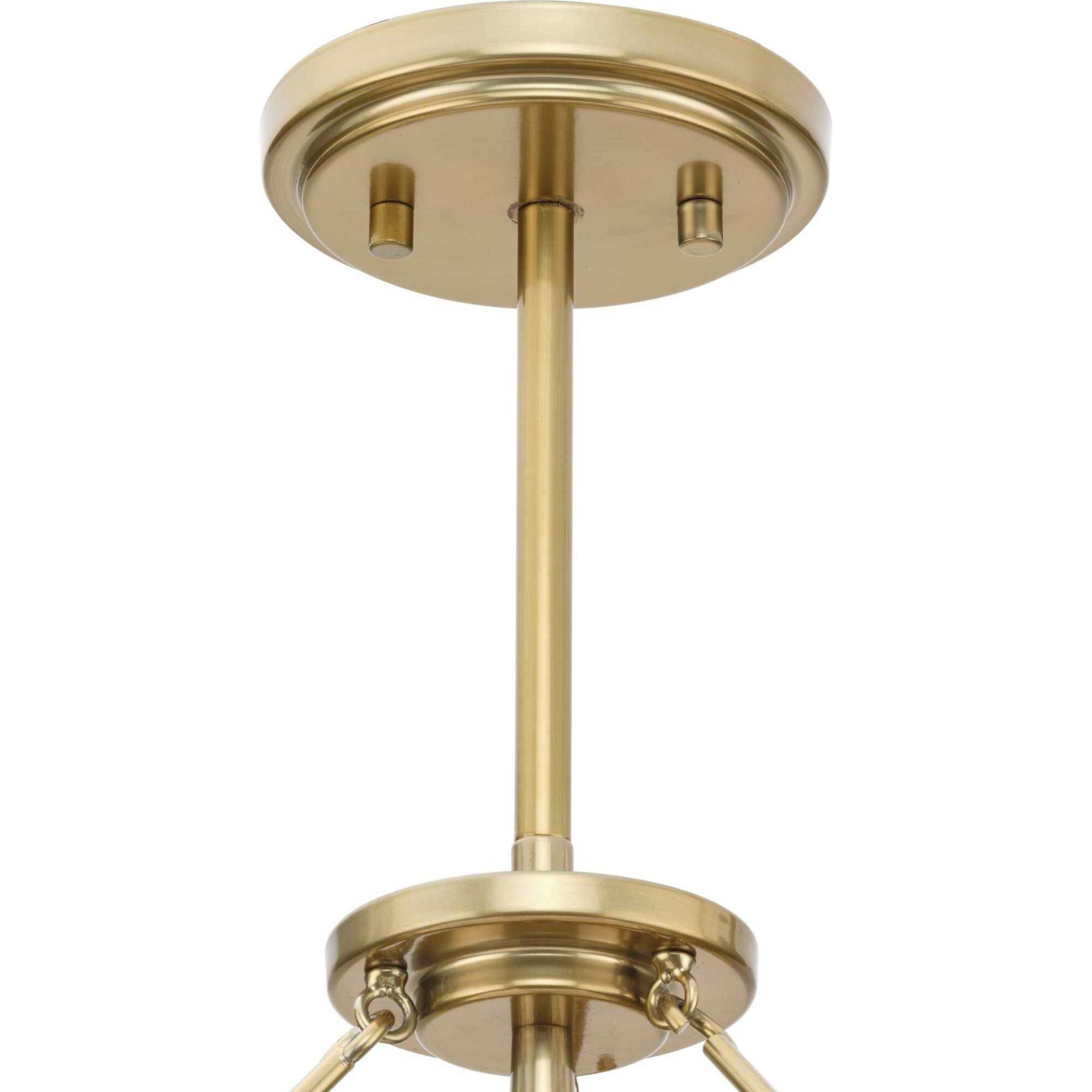 Lusail 4 Light 19 inch Soft Gold Pendant Ceiling Light, Design Series