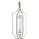 Caress 1 Light 18 inch Polished Nickel Hall & Foyer Ceiling Light