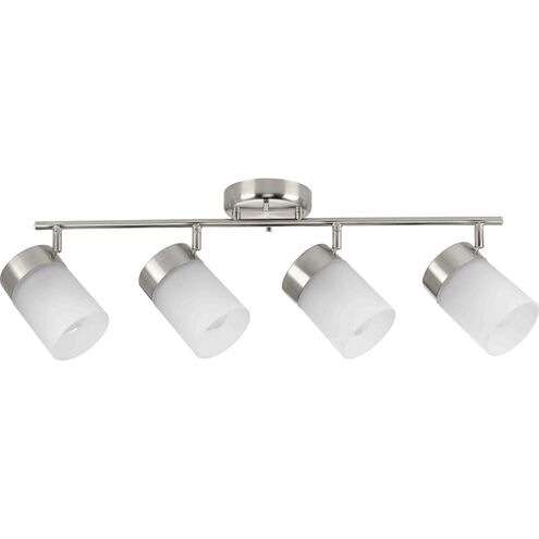 Ridgecrest 4 Light 120 Brushed Nickel Multi-Directional Track Ceiling Light