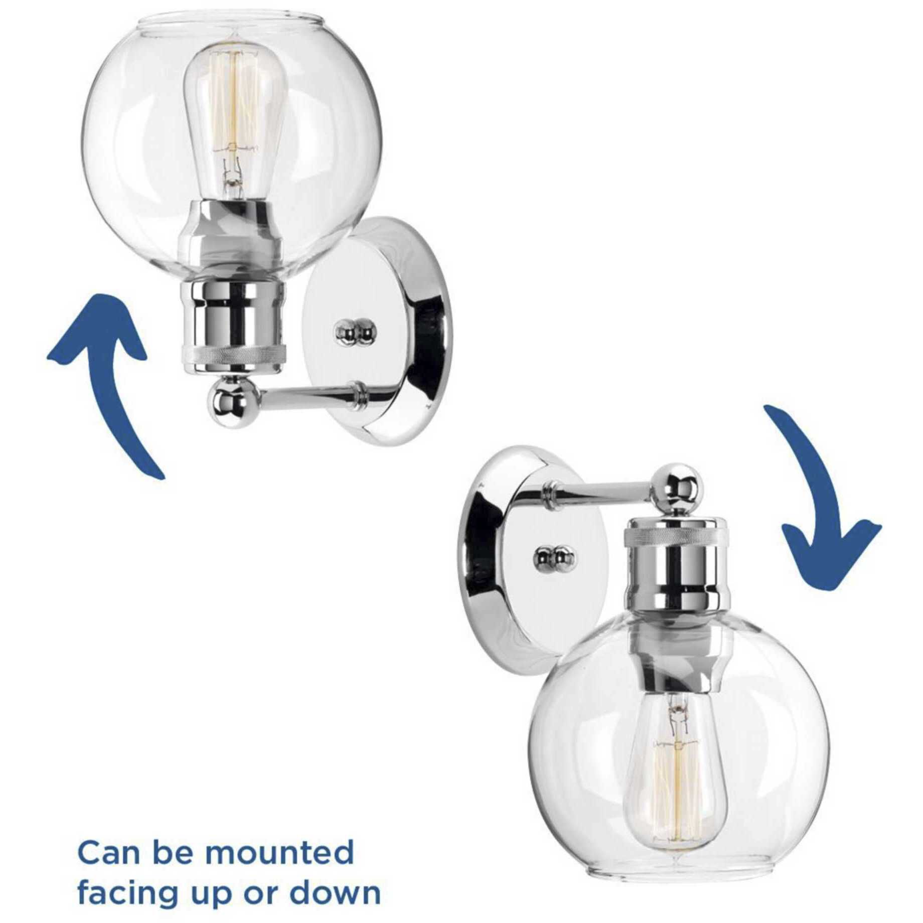 Hansford 1 Light 7 inch Polished Nickel Bath Vanity Wall Light