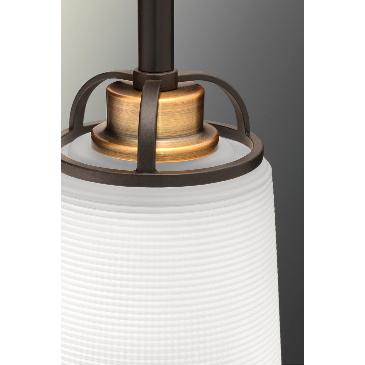 West Village 1 Light 5.13 inch Antique Bronze Mini-Pendant Ceiling Light, Design Series