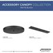 Accessory Canopy Matte Black Canopy Kit