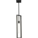 Boundary 1 Light 6 inch Matte Black Pendant Ceiling Light, Design Series