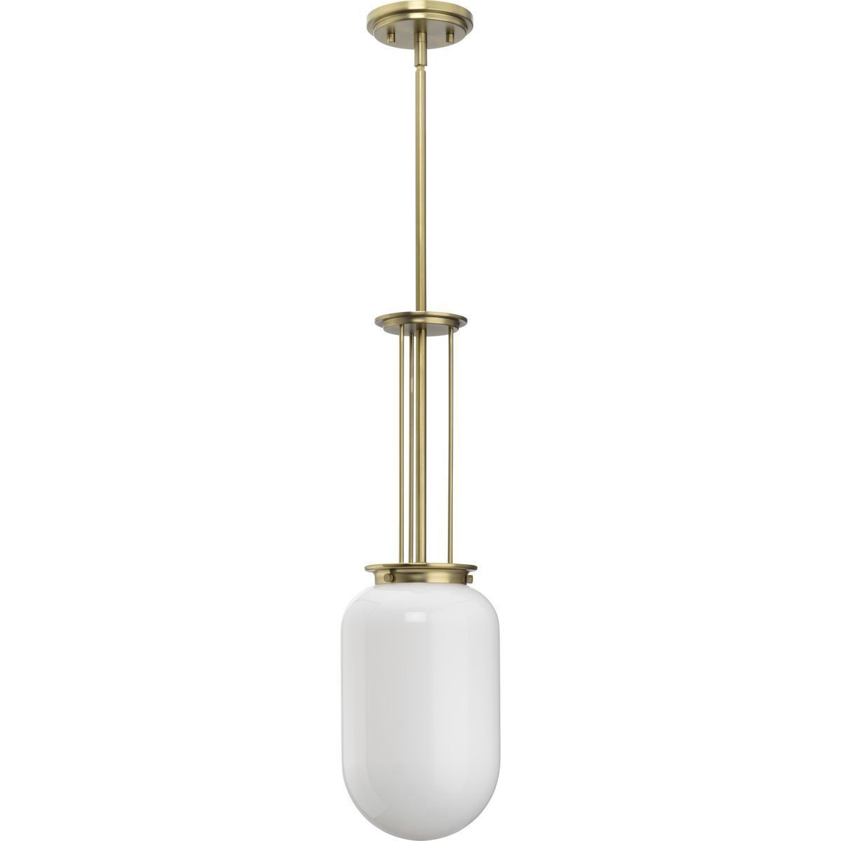 Alisse 1 Light 7.5 inch Brushed Gold Pendant Ceiling Light