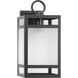 Parrish 1 Light 14 inch Matte Black Outdoor Wall Lantern