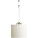 Inspire 1 Light 7 inch Brushed Nickel Mini-Pendant Ceiling Light
