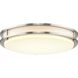 Abide LED LED 14 inch Brushed Nickel Flush Mount Ceiling Light, Medium, Progress LED