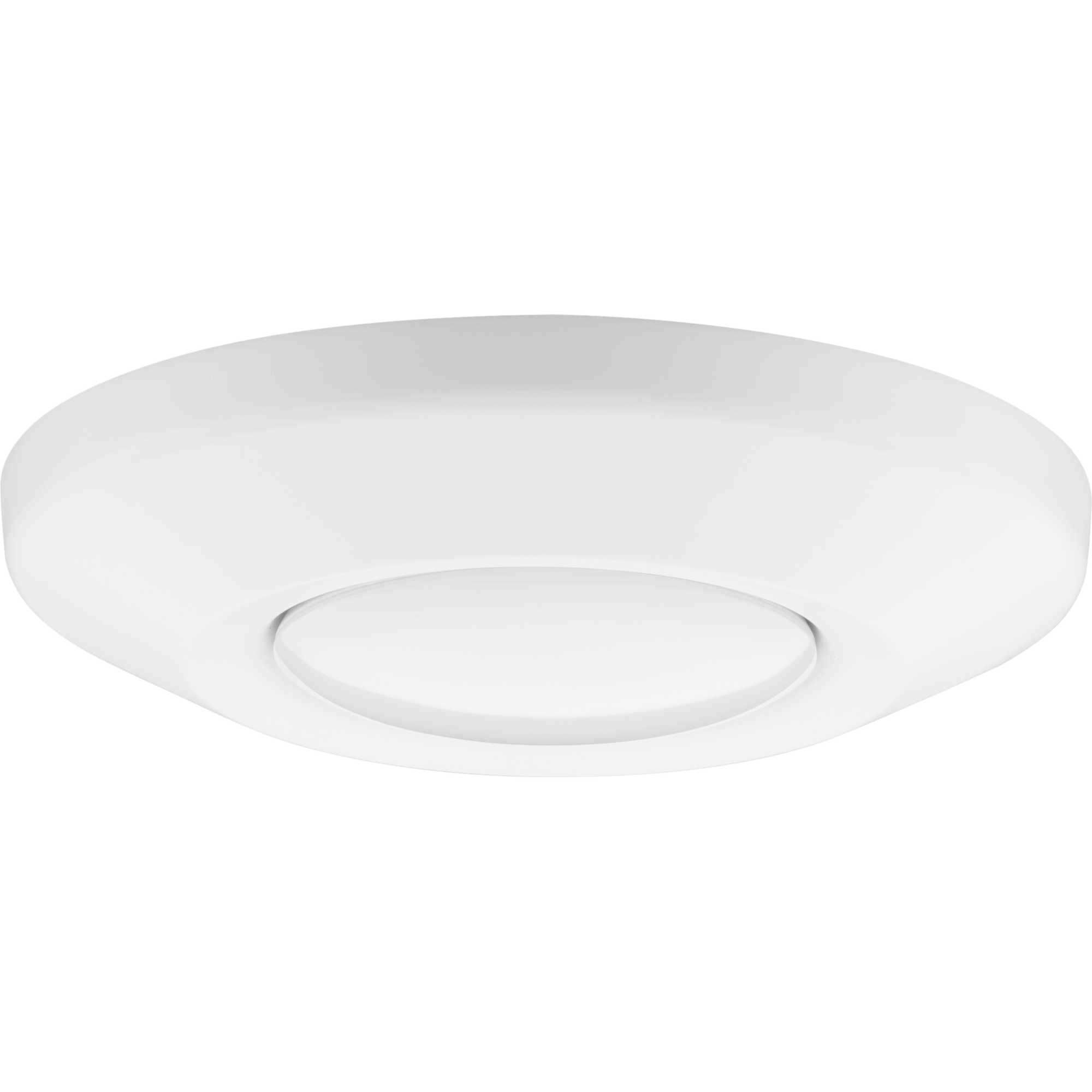 Intrinsic LED 7.25 inch Satin White Flush Mount Ceiling Light in Matte White, Progress LED