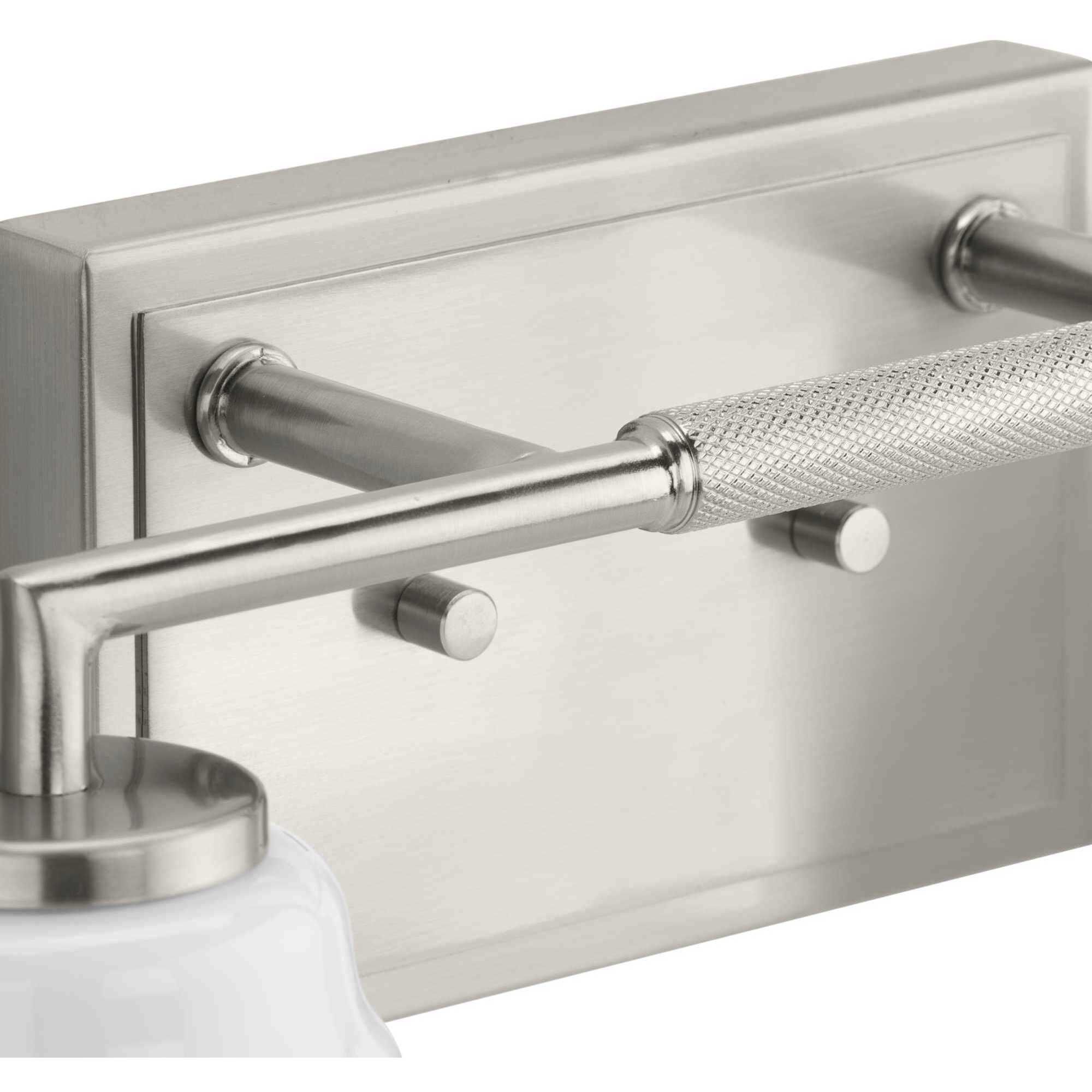 Spenser 2 Light 15.62 inch Brushed Nickel Vanity Light Wall Light