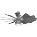Springer II LED Antique Nickel Fan Light Kit