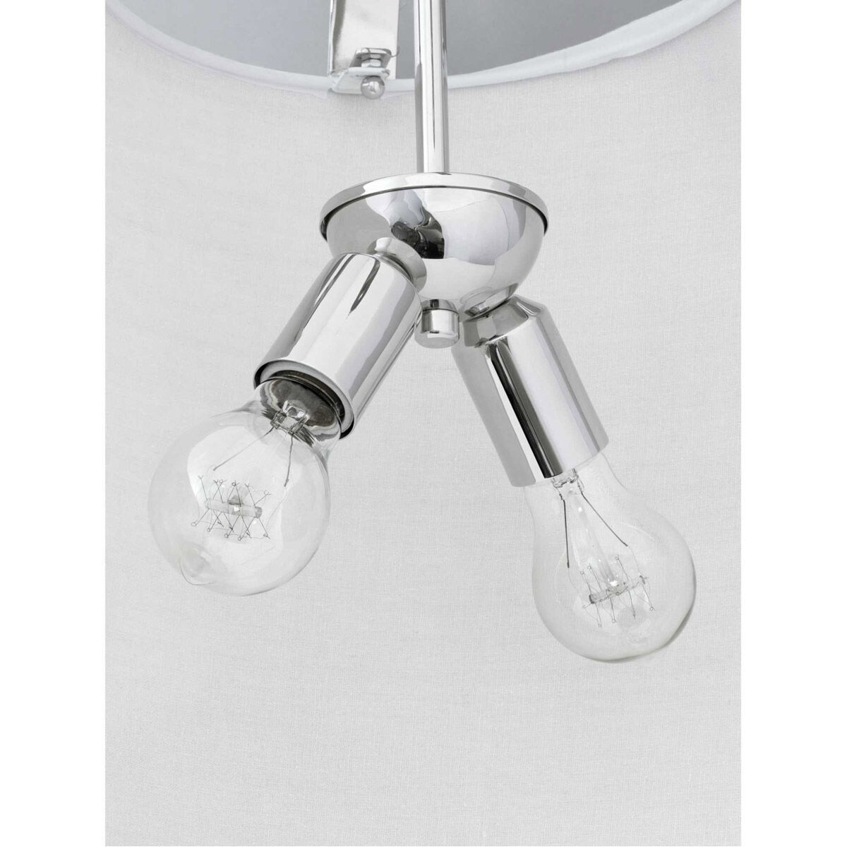 Galley 2 Light Polished Nickel Pendant Ceiling Light, Design Series