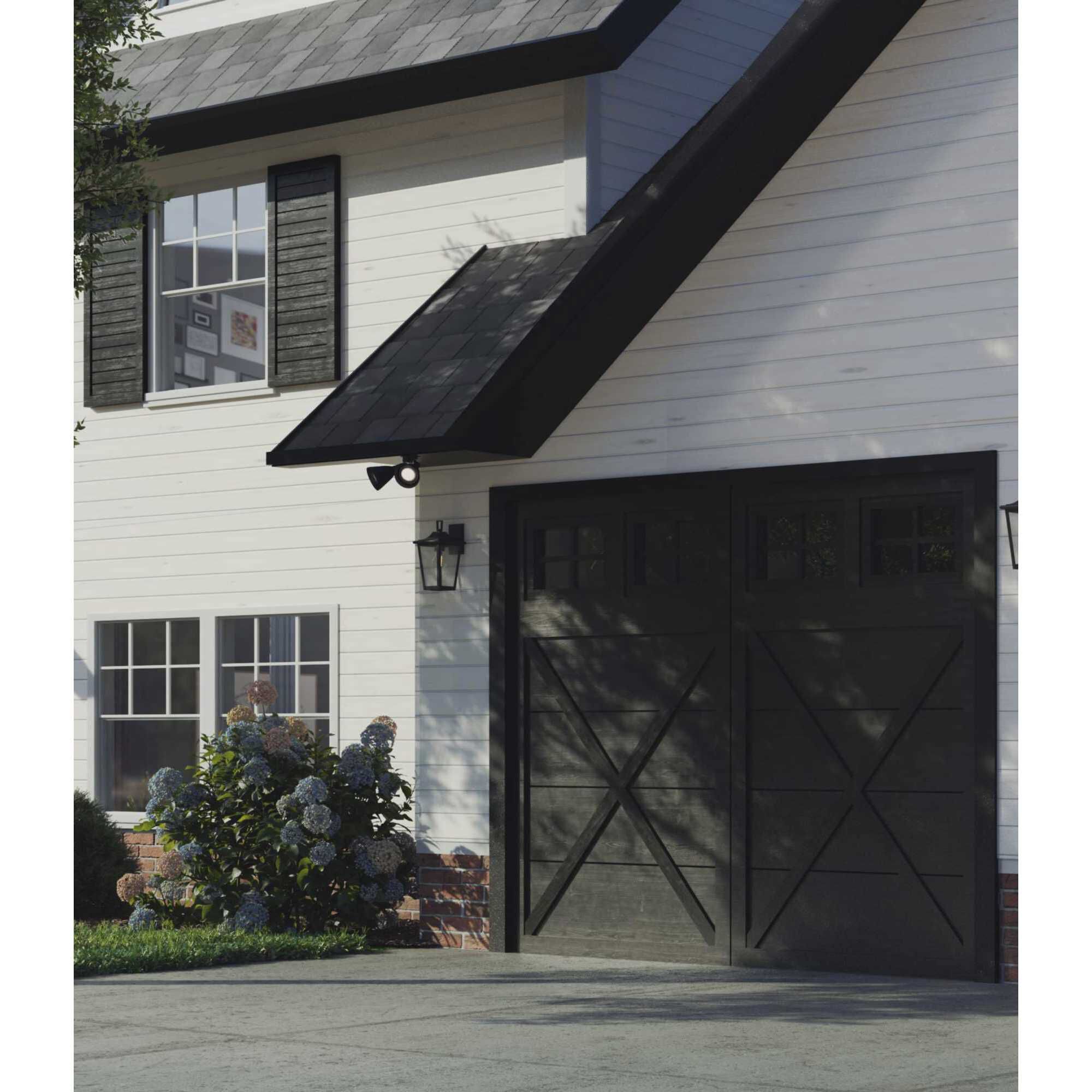 Par Lampholder Outdoor Adjustable Swivel Flood Light in Black