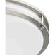 Abide LED LED 14 inch Brushed Nickel Flush Mount Ceiling Light, Medium, Progress LED
