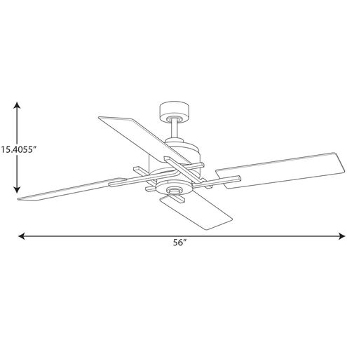 Bedwin 54 inch Galvanized with Grey Weathered Wood Blades Ceiling Fan