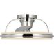 Burnett 20.94 inch Brushed Nickel with Silver Blades Outdoor Ceiling Fan