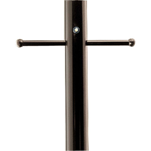 Outdoor Posts 84 inch Antique Bronze Outdoor Aluminum Post in Photocell Included, with Photocell