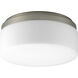 Maier LED 9 inch Brushed Nickel Flush Mount Ceiling Light in Integrated LED