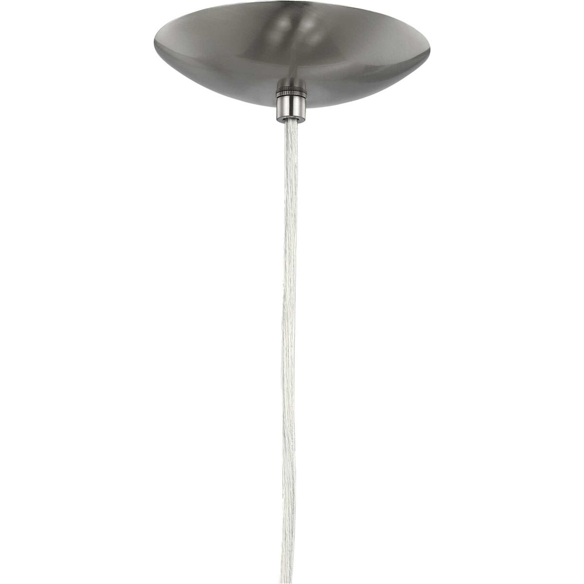 Globe LED LED Brushed Nickel Pendant Ceiling Light, Progress LED