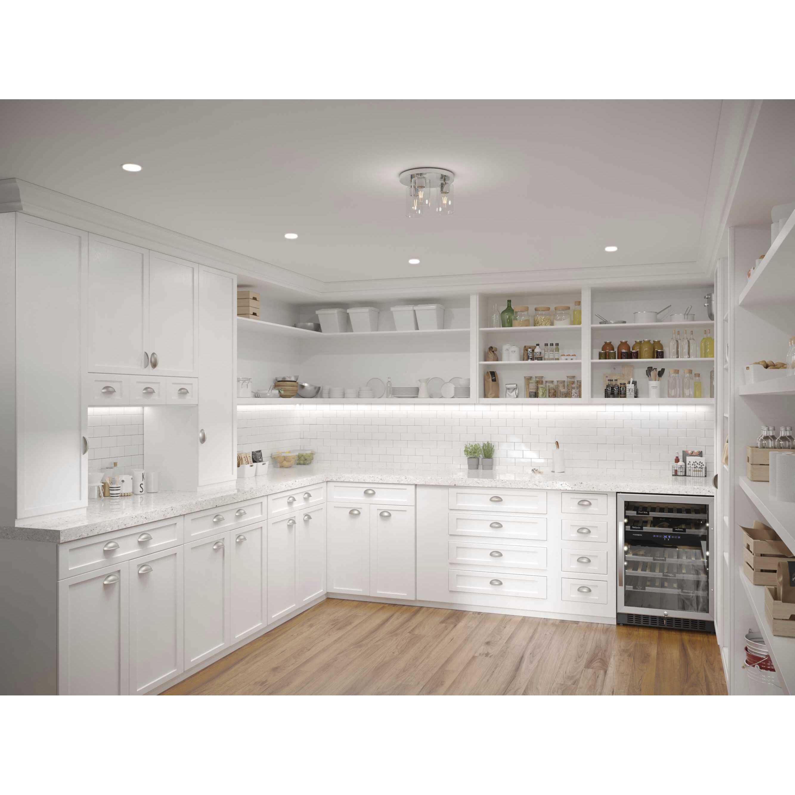 Cofield 3 Light 12 inch Polished Chrome Flushmount Ceiling Light