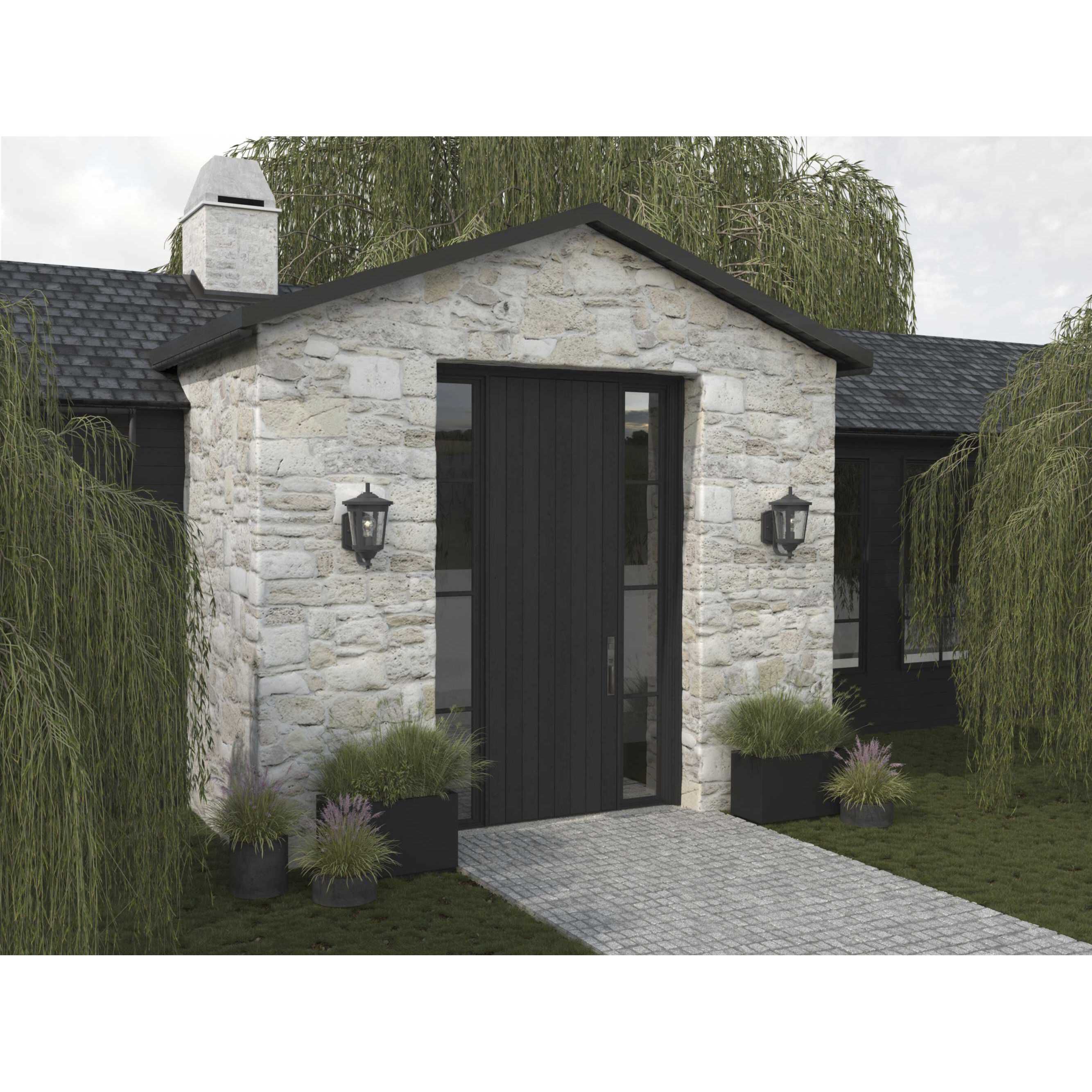 Progress P6074-31 East Haven 1 Light 13 inch Textured Black