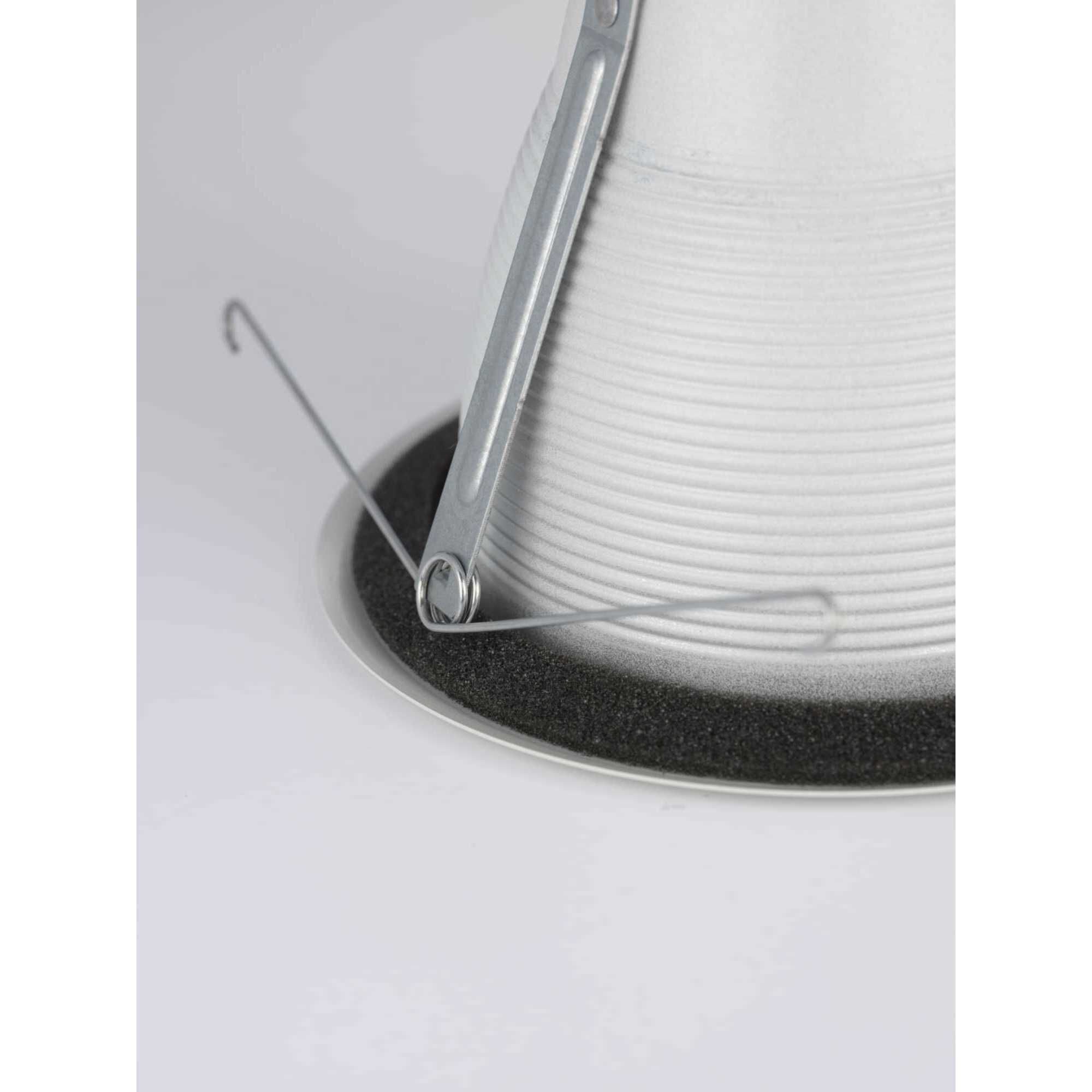 Recessed Lighting Black Recessed Baffle Trim, for 5in Housing P851-ICAT