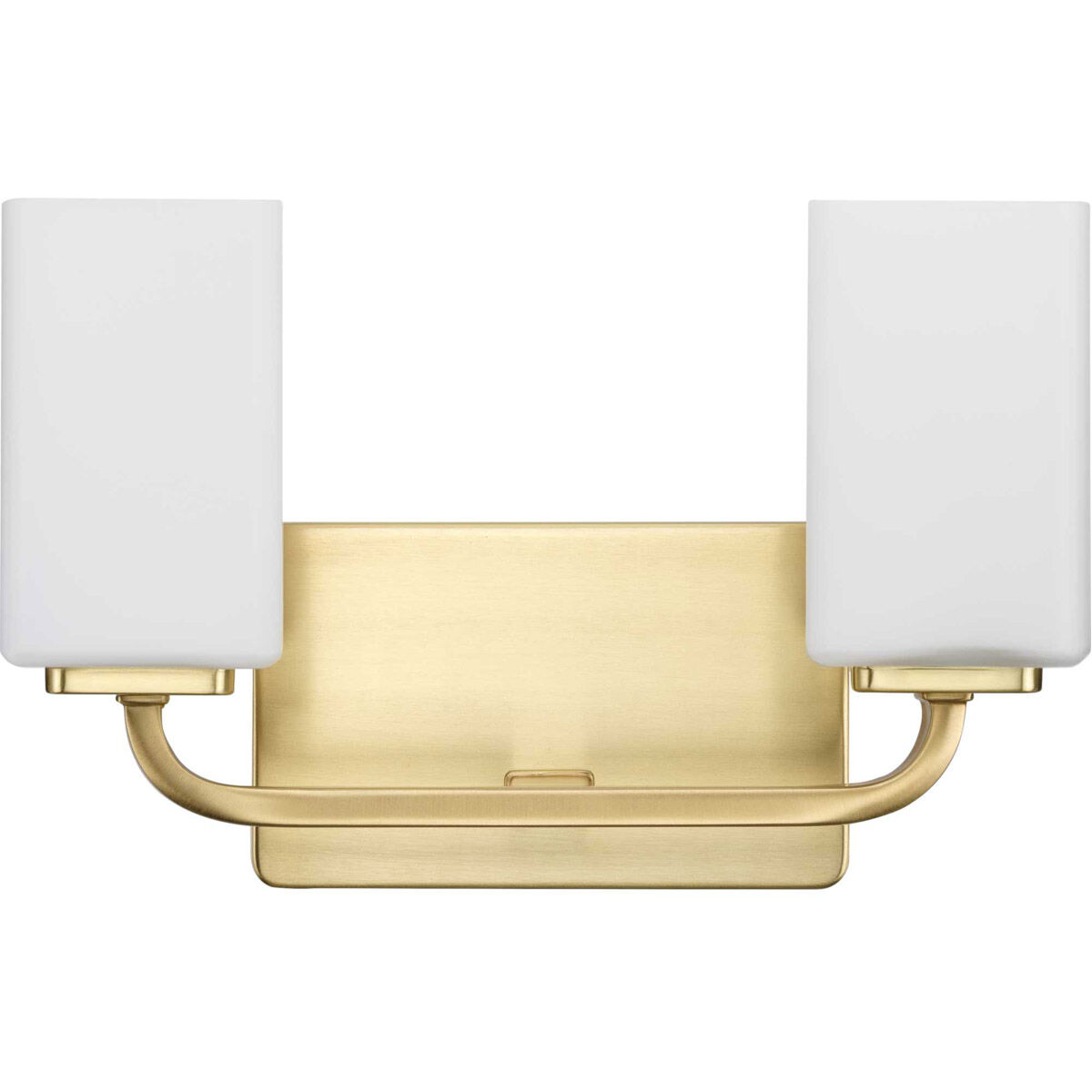 Cowan 2 Light 14 inch Satin Brass Bath Vanity Wall Light