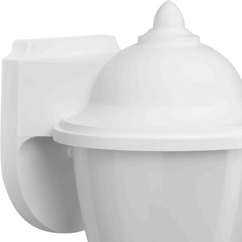 Polycarbonate Outdoor Outdoor Wall Lantern in White