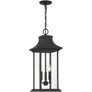 Hancock 3 Light 10.5 inch Black Outdoor Hanging Lantern