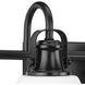 Preston 2 Light 14 inch Matte Black Vanity Light Wall Light