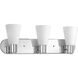 Logic 3 Light 24 inch Polished Chrome Bath Vanity Wall Light, Design Series