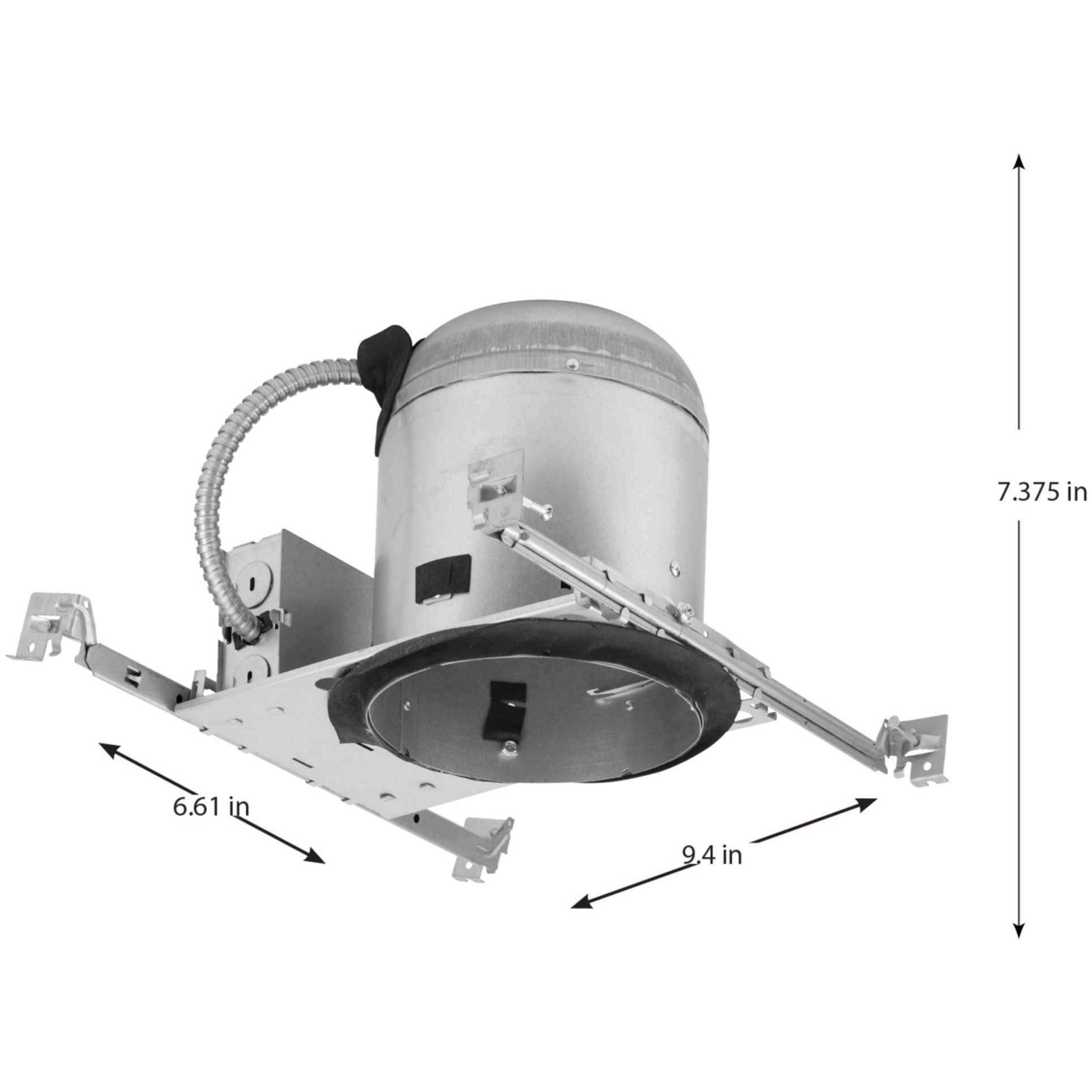 6in Recessed Housing BR-40 Unfinished Recessed Can in New Construction