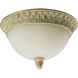 Savannah 2 Light 13 inch Seabrook Close-to-Ceiling Ceiling Light