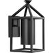 Stallworth 1 Light 18 inch Matte Black Outdoor Wall Lantern