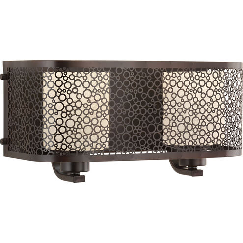 Mingle 2 Light 15 inch Antique Bronze Bath Vanity Wall Light