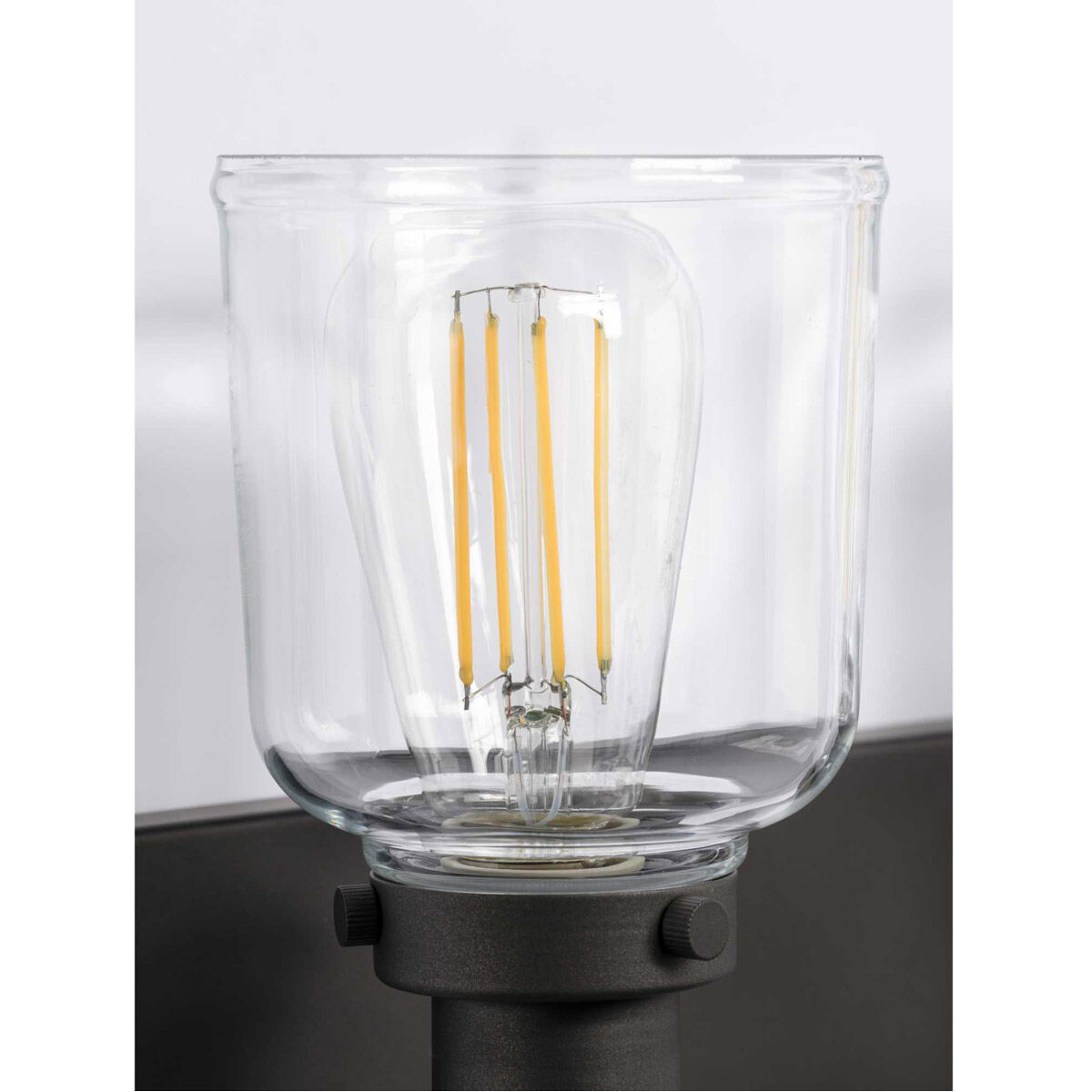 Rushton 2 Light 16 inch Graphite Bath Vanity Wall Light