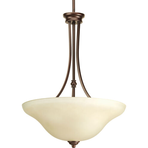 Spirit 3 Light 18 inch Antique Bronze Inverted Foyer Pendant Ceiling Light