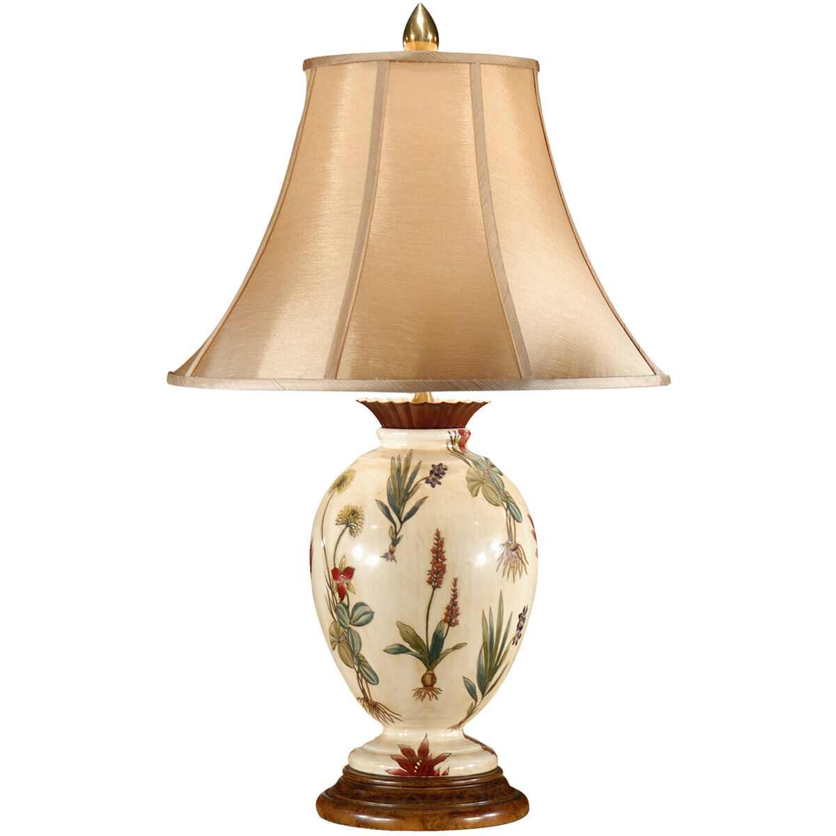 Wildwood 29 inch 100 watt Hand Painted Table Lamp Portable Light