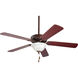 Alabaster Glass 3 Light Cobblestone Fan Light Kit