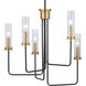 Rainey 5 Light 24 inch Graphite Chandelier Ceiling Light