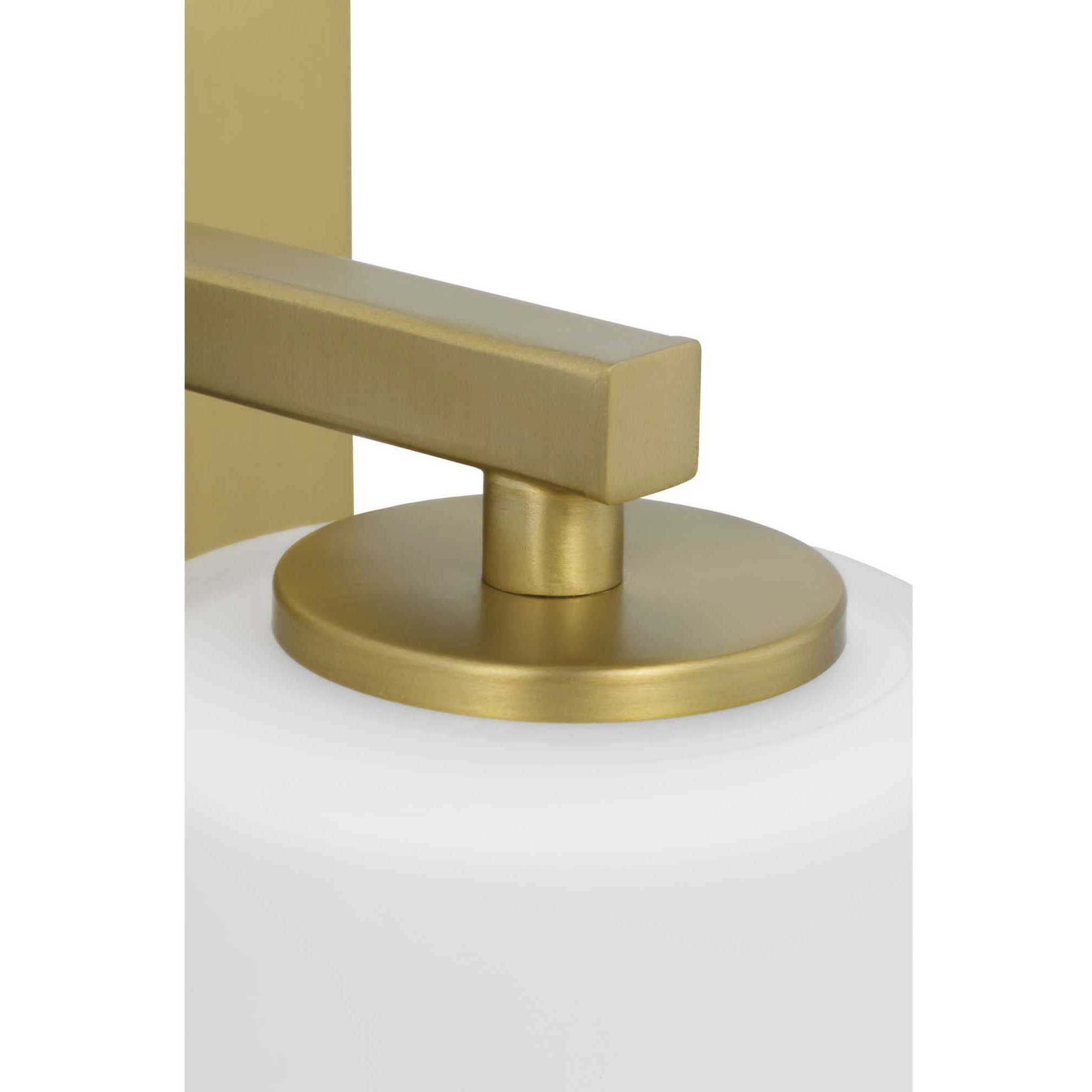 Vertex 1 Light 4.75 inch Brushed Gold Bath Light Wall Light