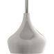 Kiss 1 Light 5 inch Polished Nickel Mini-Pendant Ceiling Light