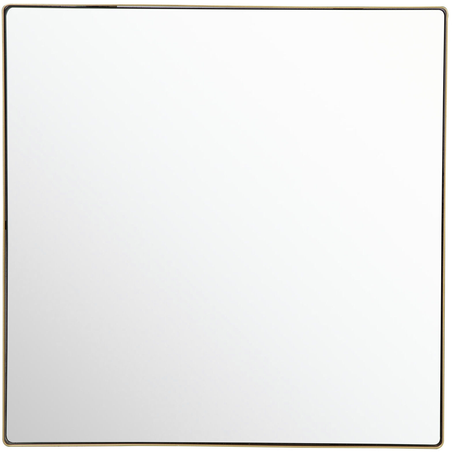 Kye 30 X 30 inch Gold Accent Mirror