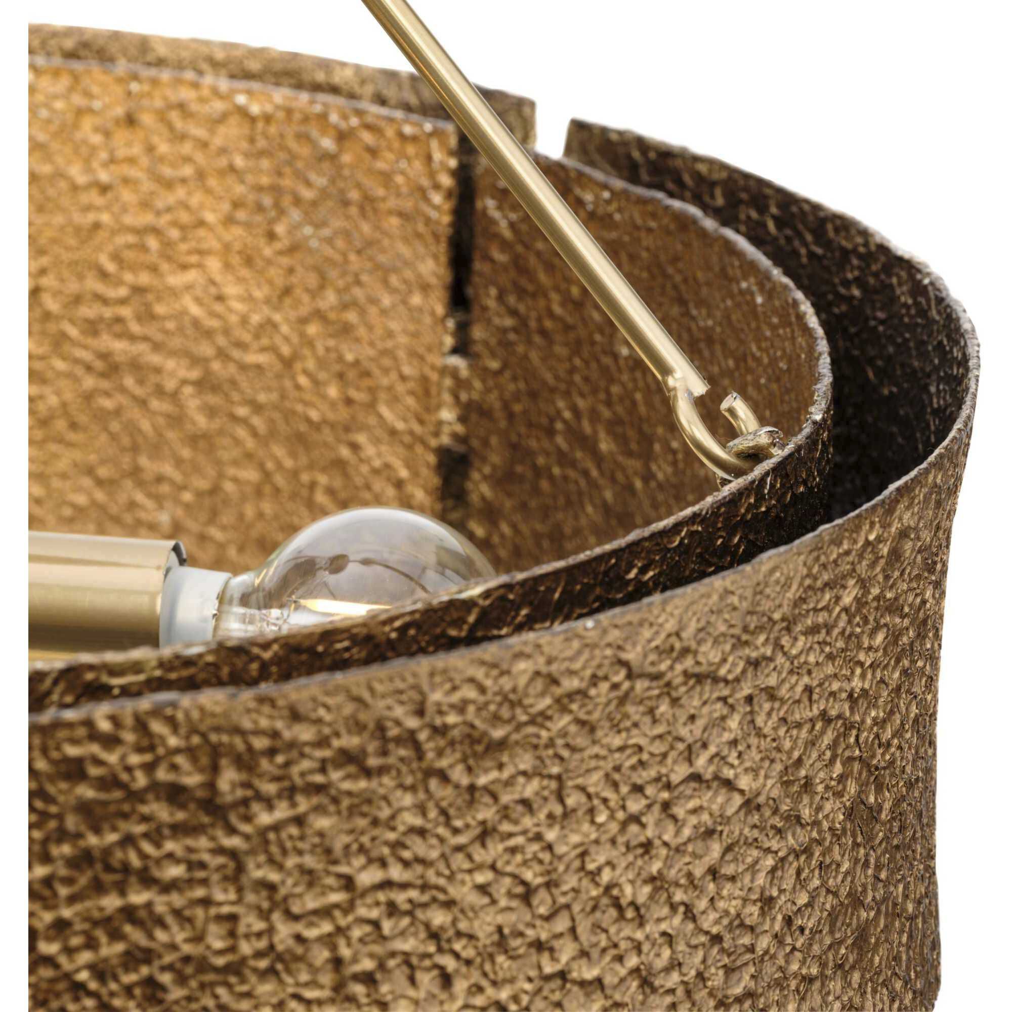 Lusail 4 Light 19 inch Soft Gold Pendant Ceiling Light, Design Series