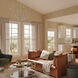Jheni 6 Light 34 inch Brushed Nickel Chandelier Ceiling Light
