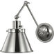 Hinton 1 Light 8.25 inch Swing Arm Light/Wall Lamp
